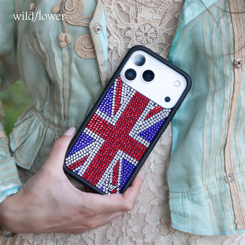 Sparkling Rhinestone Union Jac - đánh giá và giá Phone Cases London