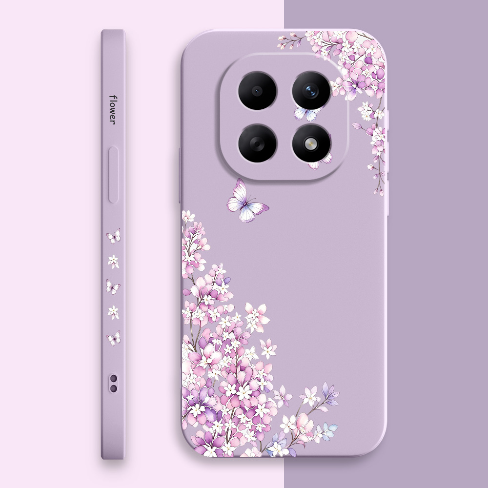 Violet Floral Phone Case For X - đánh giá và giá Phone Cases Xiaomi 15
