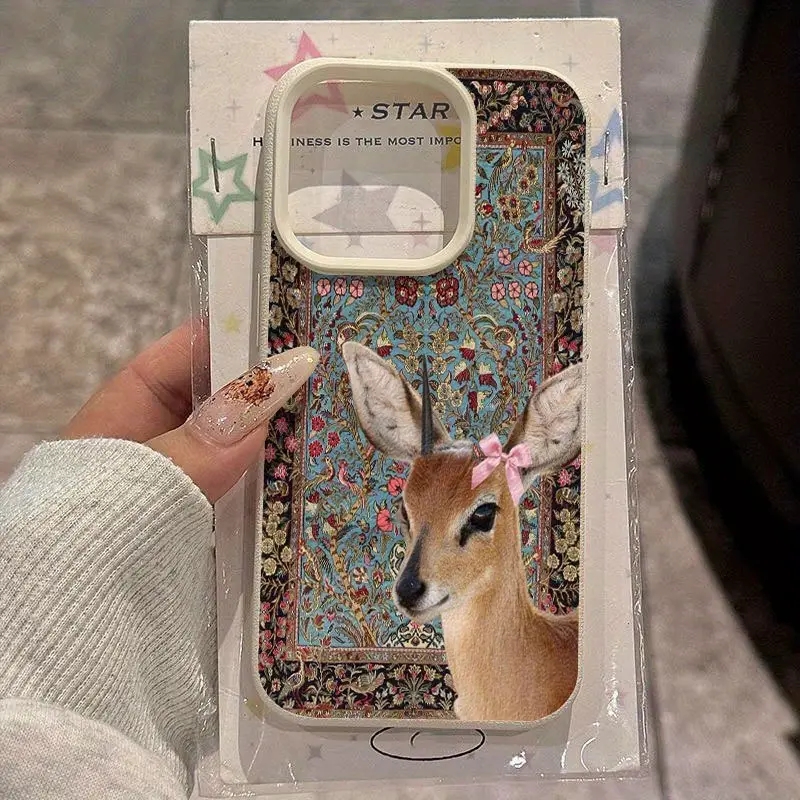 Vintage Deer Lichee Silicone P - đánh giá và giá Phone Cases Xiaomi 15