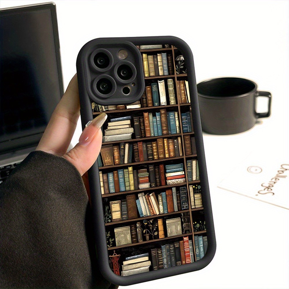 Book Shelf Creative Pattern Ph - đánh giá và giá Phone Cases Xr Iphone