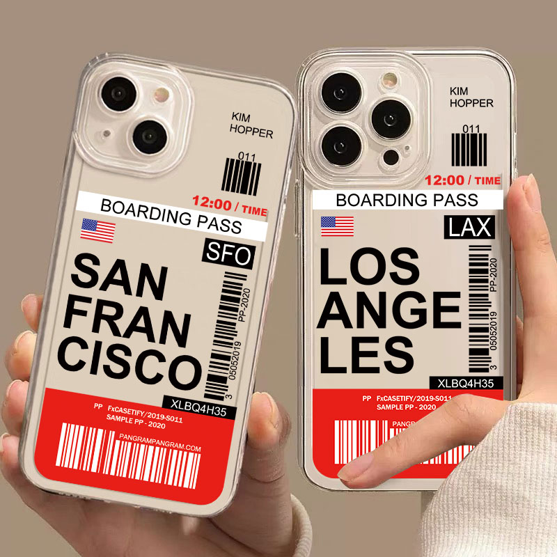 World City Travel Ticket New Y - đánh giá và giá Phone Cases London
