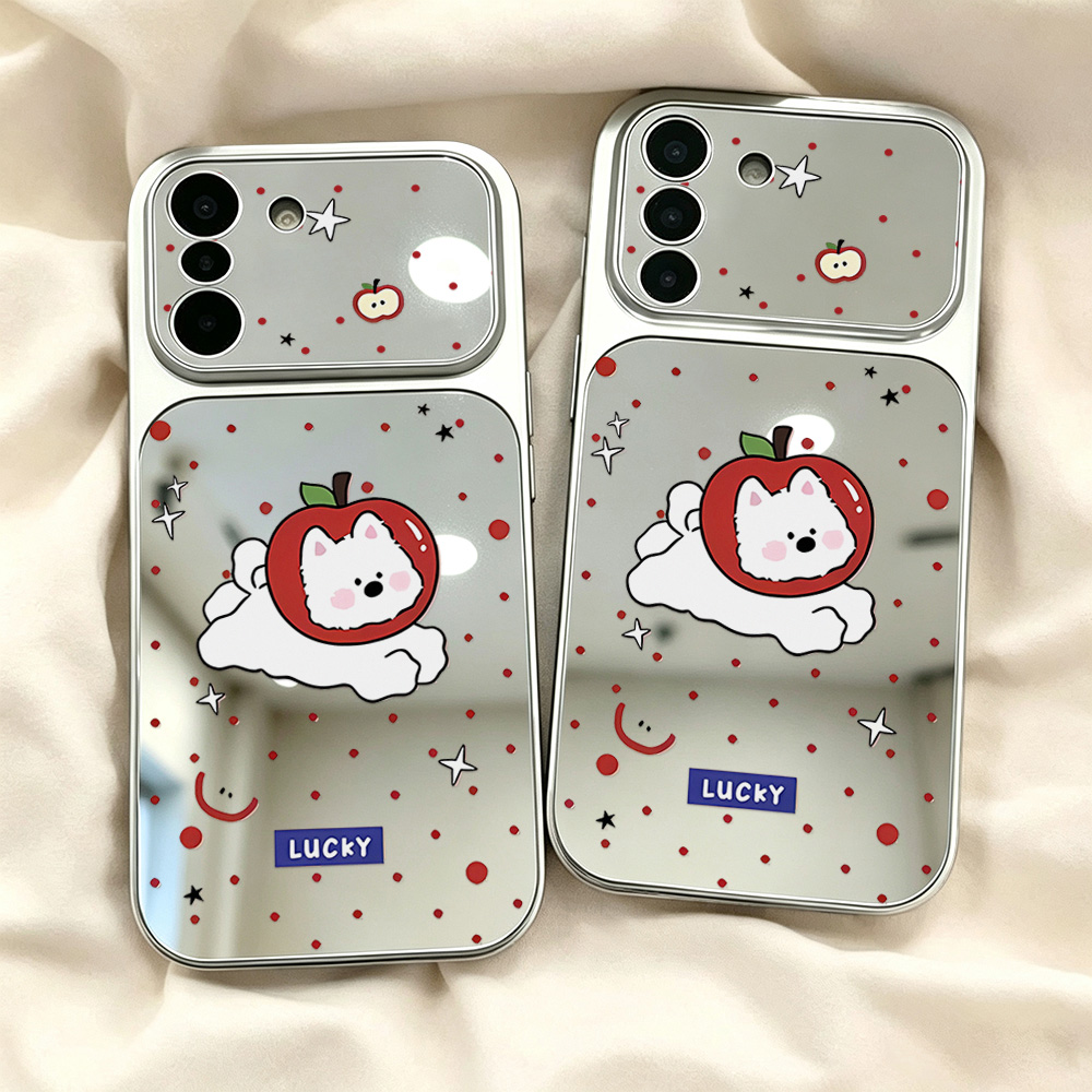 Make Up Mirror Cute Dog Phone  - đánh giá và giá Phone Cases Galaxy A16 5G