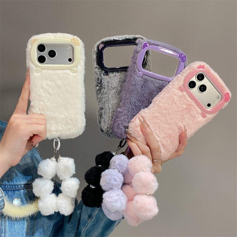 Luxury Solid Colors Furry Plus - đánh giá và giá Phone Cases Iphone 13