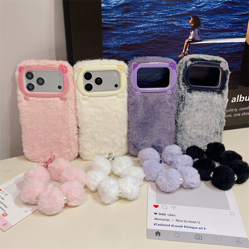 Luxury Solid Colors Furry Plus - đánh giá và giá Phone Cases Iphone 13