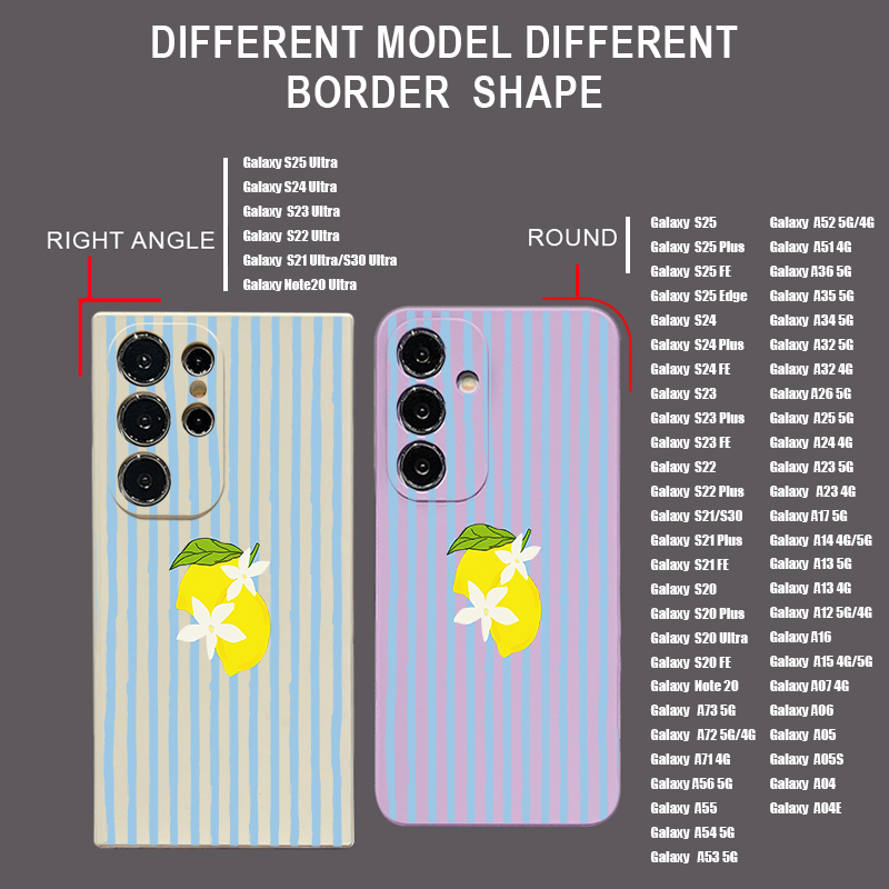 Stripe Lemon Print TPU Phone C - đánh giá và giá Phone Cases Galaxy A16 5G