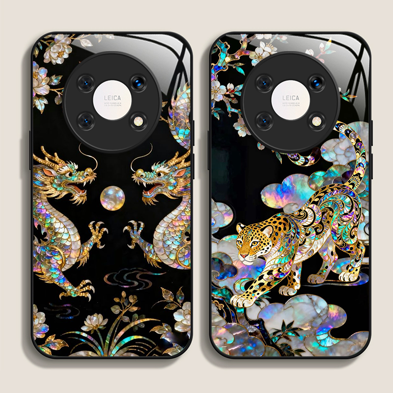 Stylish Dragon Leopard Marble  - đánh giá và giá Phone Cases Xiaomi 15