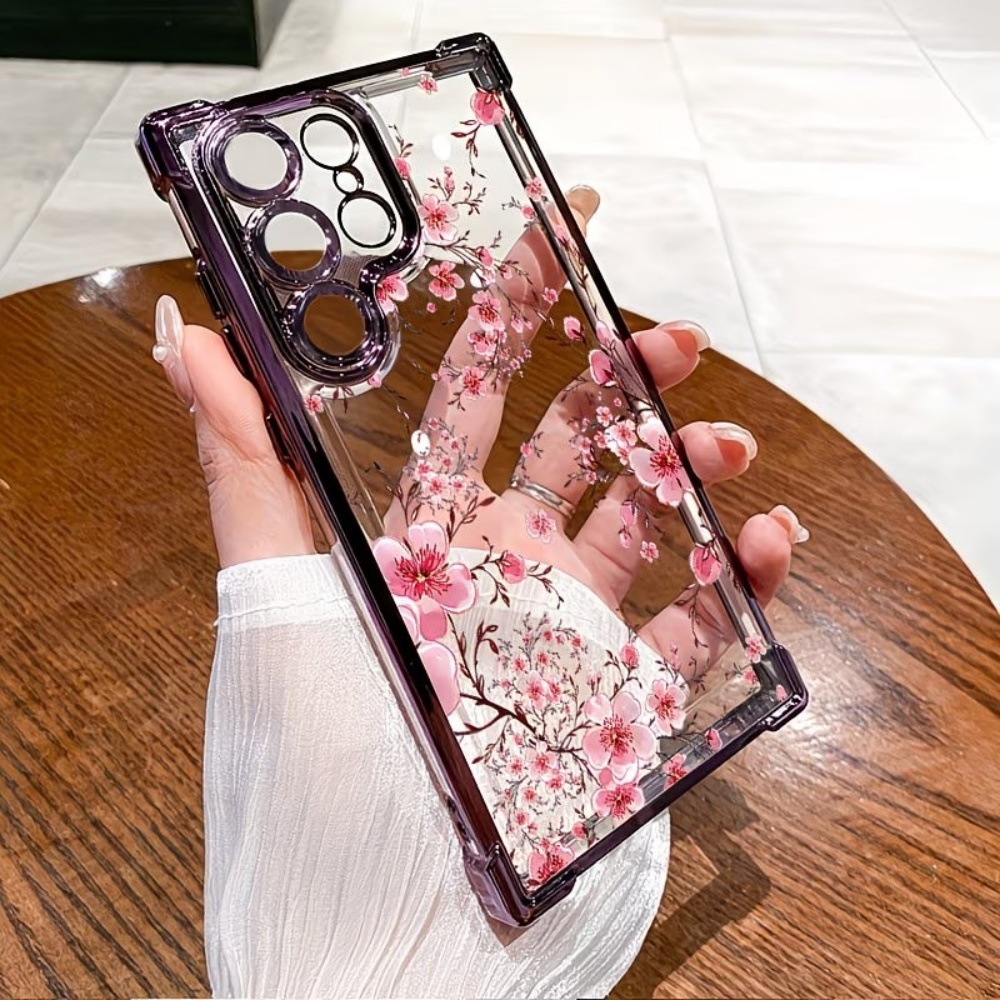 Cherry Blossom Electroplated F - đánh giá và giá Phone Cases Galaxy A16 5G