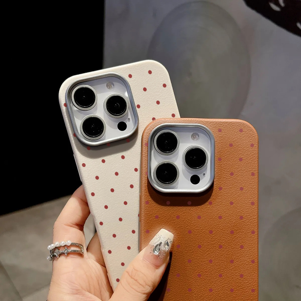 Ins Lovely Polka Dots Phone Ca - đánh giá và giá Phone Cases Xiaomi 15