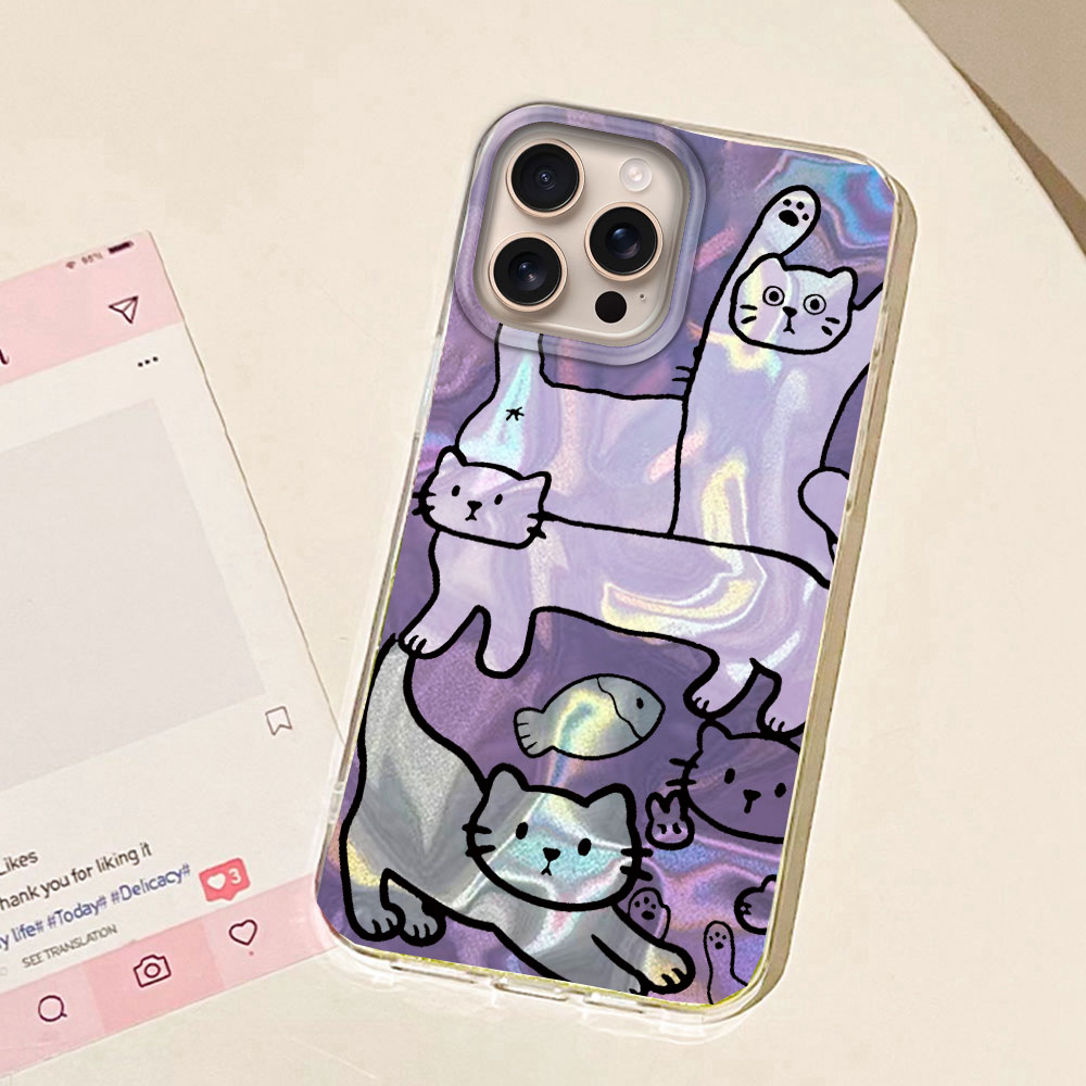 Purple Line Cat Fish Water Tex - đánh giá và giá Phone Cases Xr Iphone